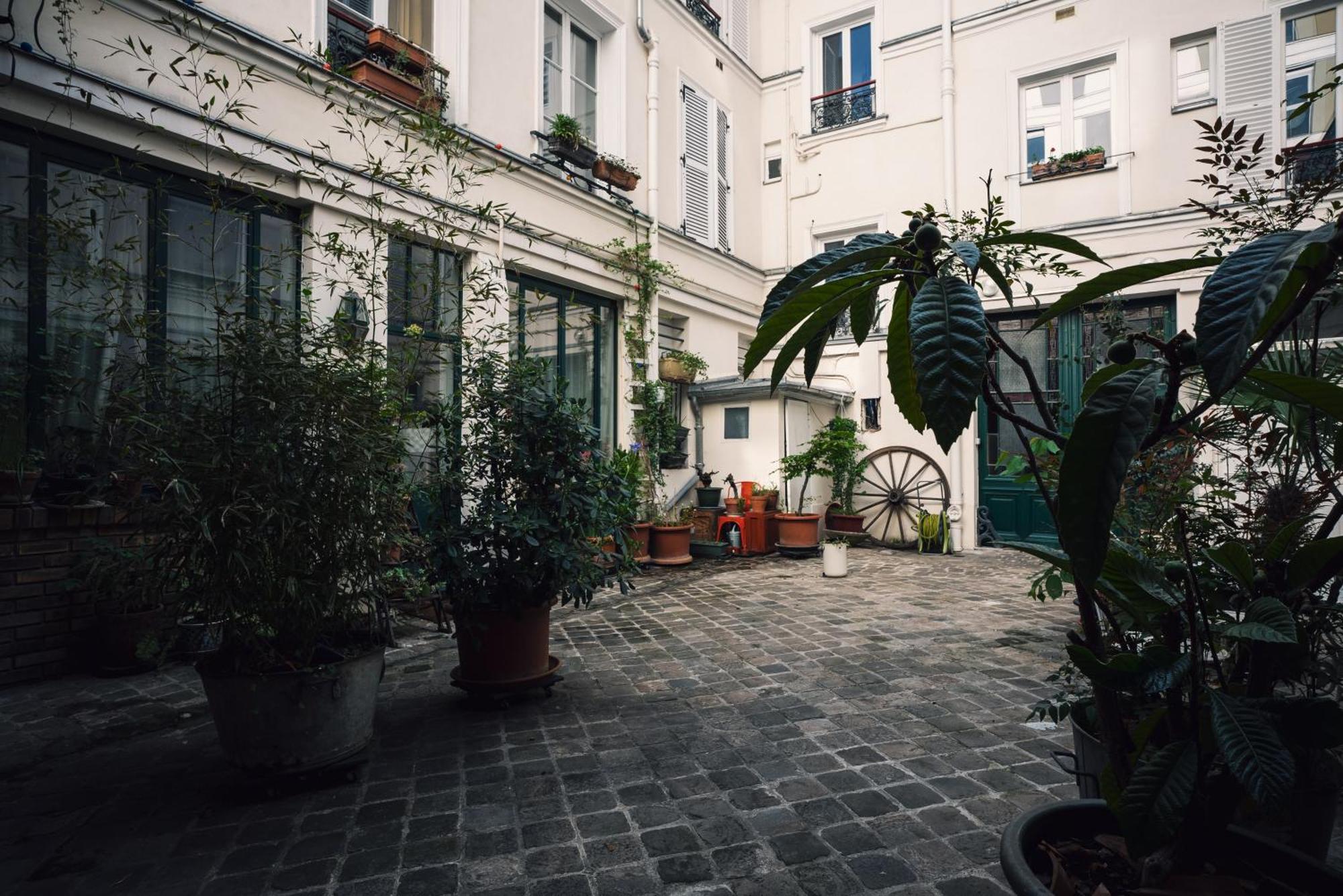 Duplex Sur Cour Arboree Paryż Zewnętrze zdjęcie
